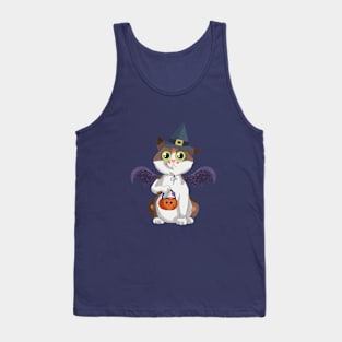 Halloween Cat Tank Top